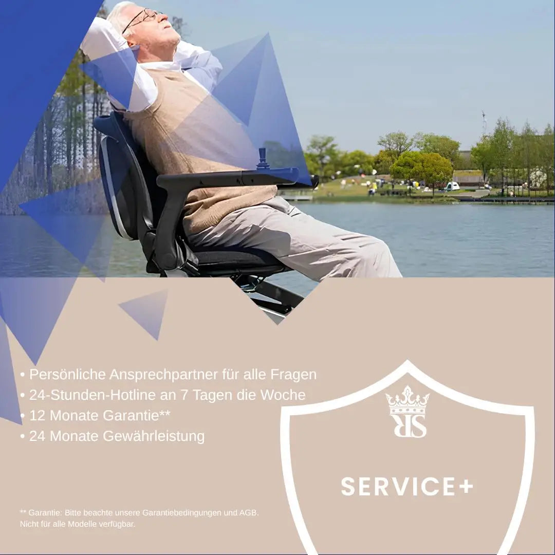 Roll smart classic ultra leichter elektro-faltrollstuhl