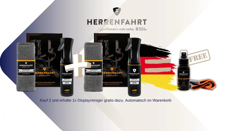 Auto Pflege- und Reinigungsprodukte.