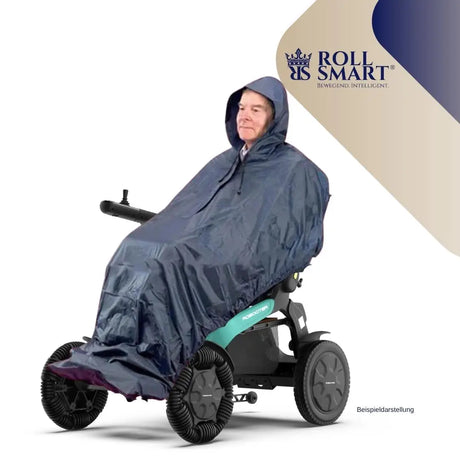 Der ultimative regenponcho für rollstuhlfahrer regenschutz