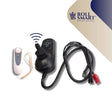 Schwarzes roll smart classic und basic serie bedienteil mit joystick controller inklusive fernbedienung