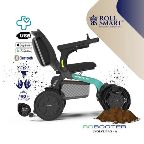 Roll smart robooter evolve pro-a e60pro elektrorollstuhl,